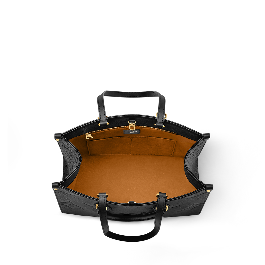 Onthego MM Tote Bag Luxury Totes Handbags Women LOUIS VUITTON